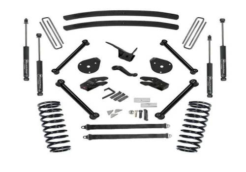 SuperLift - K334 | Superlift 5 inch Suspension Lift Kit with Shadow Shocks (1994-1999 2500, 3500 4WD | Diesel, V10)