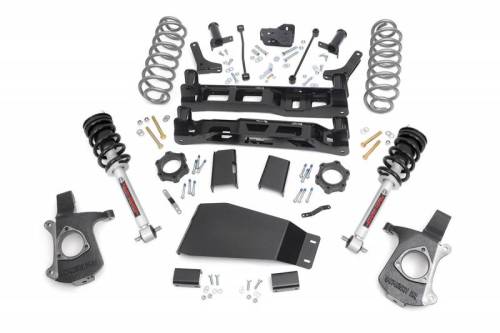 Rough Country - 20901 | 7.5 Inch GM Suspension Lift Kit w/ Lifted Struts