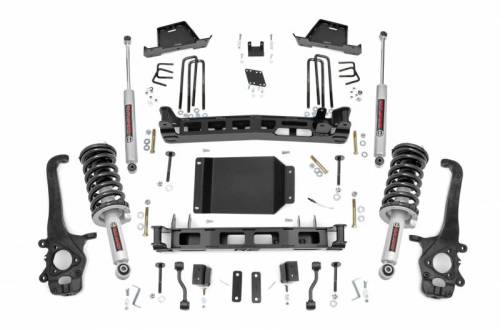 Rough Country - 875.23 | 6 Inch Nissan Suspension Lift Kit w/ Lifted Struts, Premium N3 Shocks