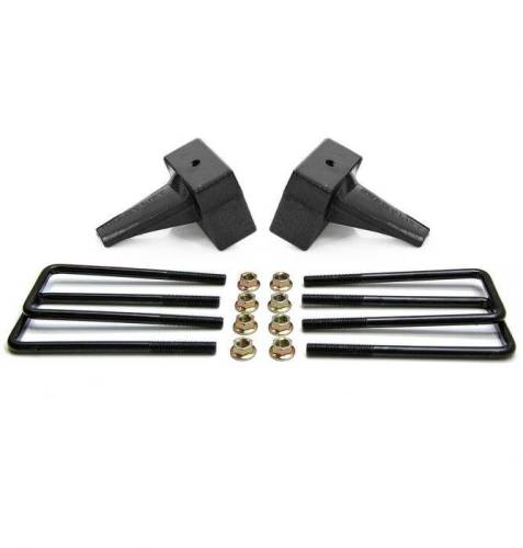 ReadyLIFT Suspensions - 26-2104 | ReadyLift 4 Inch Rear Block & U Bolt Kit (2004-2020 F150 Pickup 2WD/4WD)