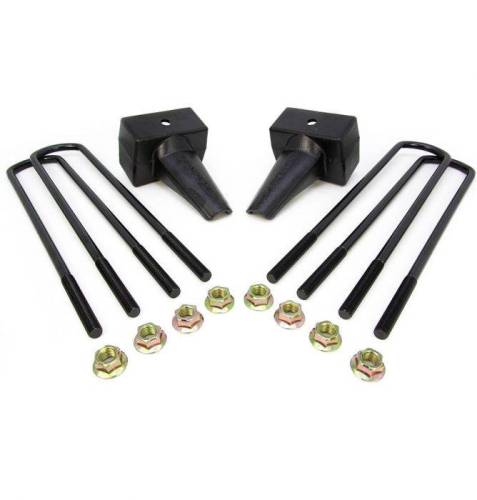 ReadyLIFT Suspensions - 26-3204 | ReadyLift 4 Inch Rear Block Kit (2011-203 Silverado, Sierra 2500 HD, 3500 HD)