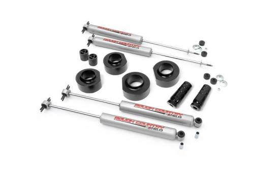 Rough Country - 65030 | 1.5 Inch Jeep Suspension Lift Kit w/ Premium N3 Shocks