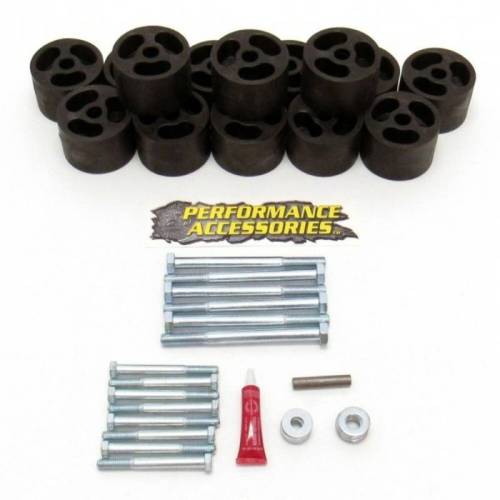 Performance Accessories - PA642 | Performance Accessories 2 Inch Dodge Body Lift Kit