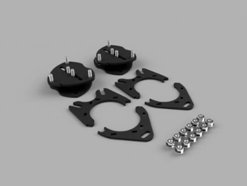 Traxda - 202031 | 1.5 Inch Honda Suspension Lift Kit -1.5 F / 0.5 R