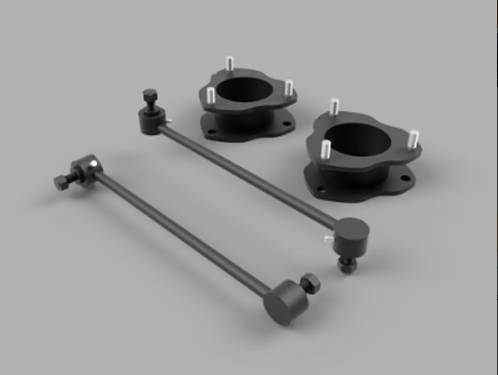 Traxda - 202023 | Traxda 2.0 Inch Front Suspension Leveling Kit (2005-2016 Ridgelne AWD/4WD)