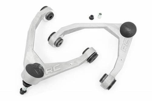 Rough Country - 19401A | Rough Country Forged Upper Control Arms For Chevrolet Suburban 1500/Tahoe/Silverado 1500 / GM Yukon/Yukon XL/Sierra 1500 | 2007-2018 | 2.5-3.5 Inch Lift, Aluminum