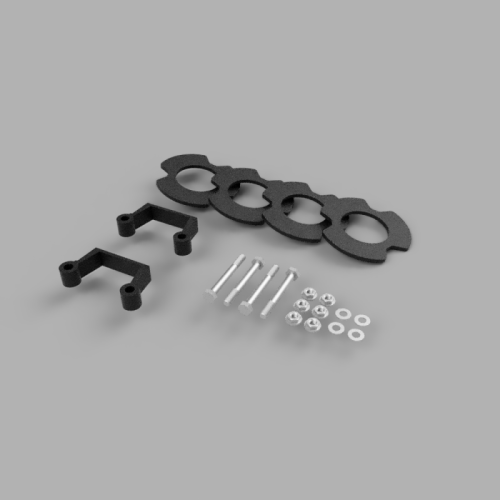 Traxda - 406022 | Traxda 2-3 Inch Front Suspension Leveling Kit (2007-2018 Silverado, Sierra 1500 2WD/4WD | 2007-2018 Suburban, Tahoe, Yukon 2WD/4WD)
