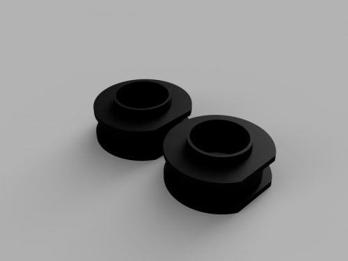 Traxda - 601015 | Traxda 2.0 Inch Front Suspension Leveling Kit (1997-2006 Wrangler TJ 4WD,1984-2001 CherokeeXJ  4WD)