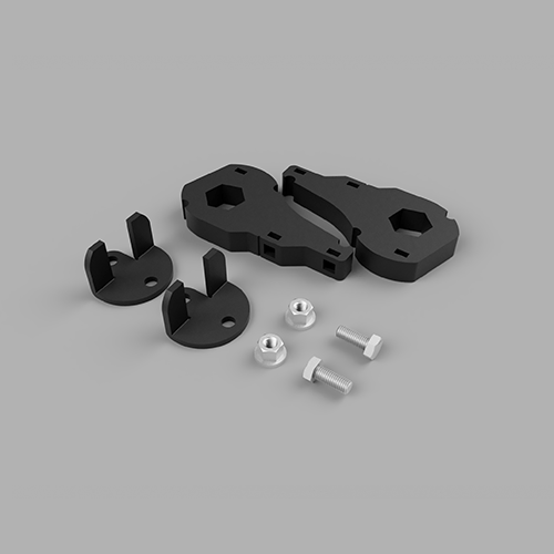 Traxda - 603075 | Traxda 2-3 Inch Front Suspension Leveling Kit (2007-2009Aspen, 2004-2009 Durango)