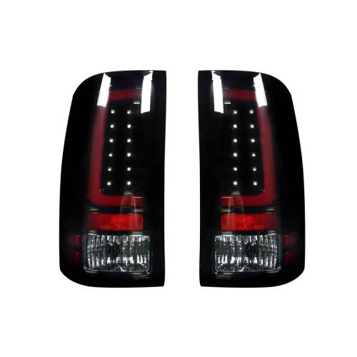 Recon Truck Accessories - 264389BK | OLED Tail Lights – Smoked Lens