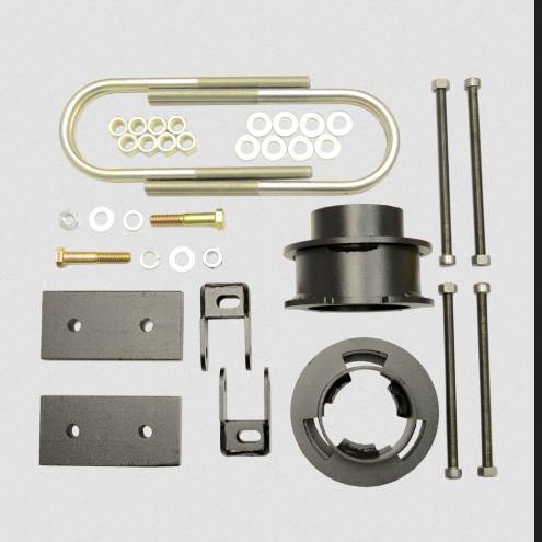 Traxda - 605049 | Traxda 2.5 Inch Front / 1.0 Inch Rear  Suspension Kit (2013-2024 Ram 3500 2WD/4WD | Diesel Engine, With Overload)