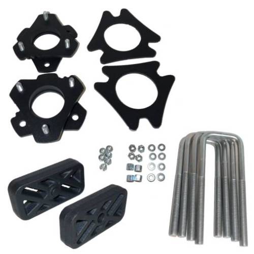 Traxda - 707057 | Traxda 2.0 Inch Front / 1.0 Inch Rear Suspension Lift Kit (2004-2015 Titan 2WD/4WD)