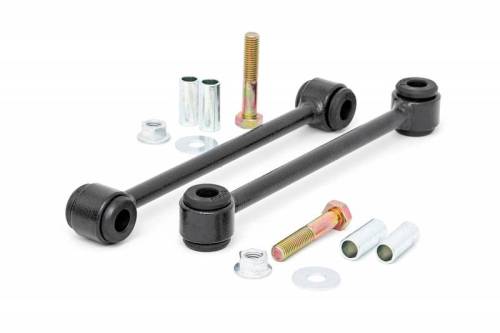 Rough Country - 7593 | Jeep Front Sway-bar Links | 4in Lifts (87-95 Wrangler YJ)