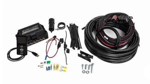 Air Lift Performance - 27685 | Air Lift Performance 3P with 1/4" Threaded FNPT ports (3/8" Airline, No Tank, No Compressor)