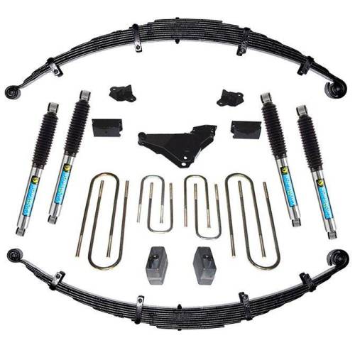 SuperLift - K648B |ÊSuperlift 5 inch Ford Suspension Lift Kit with Bilstein Shocks (2000-2005 Excursion 4WD | Diesel, V10 Engine)
