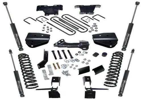 SuperLift - K164 | Superlift 4 Inch Suspension Lift Kit With Shadow Shocks (2017-2022 F250, F350 Super Duty 4wd | Diesel)