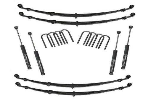 SuperLift - K718 | Superlift 4 inch Suspension Lift Kit with Shadow Shocks (1982-1986 CJ5, CJ7, CJ8 4WD)