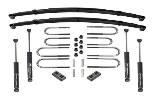 SuperLift - K414 | Superlift 2.5 inch Suspension Lift Kit with Shadow Shocks (1973-1991 Blazer, Jimmy Suburban 1/2 Ton 4WD)