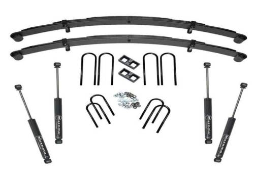 SuperLift - K428 | Superlift 4 inch Suspension Lift Kit with Shadow Shocks (1973-1987 K10 4WD)