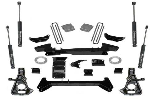 SuperLift - K861 | Superlift 6 inch Suspension Lift Kit with Shadow Shocks (1999-2010 Silverado, Sierra 2500 LD 4WD)