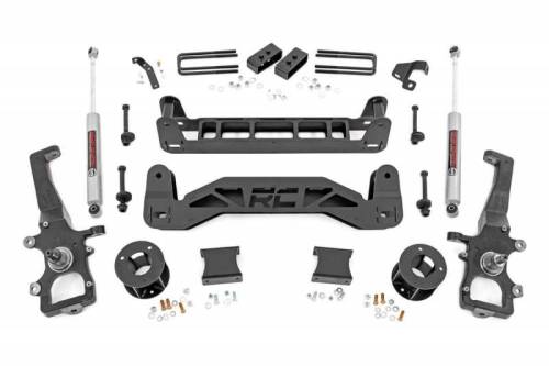 Rough Country - 52330 | 4 Inch Ford Suspension Lift Kit w/ Premium N3 Shocks