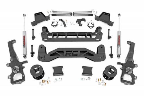 Rough Country - 52430 | 6 Inch Ford Suspension Lift Kit w/ Premium N3 Shocks
