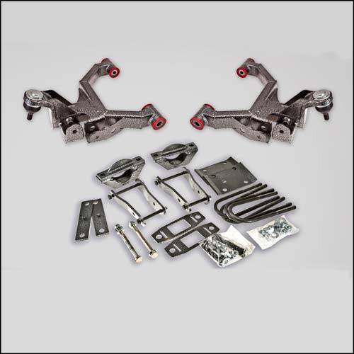 DJM Suspension - DJM2818-35 | DJM Suspension 3 Inch Front / 5 Inch Rear Lowering Kit (2007-2014 Tundra 2WD)