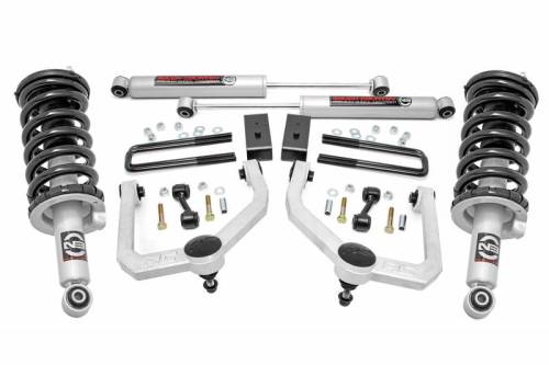 Rough Country - 83432 | 3 Inch Lift Kit | N3 Struts & Shocks | Nissan Titan 2WD/4WD (2004-2024)