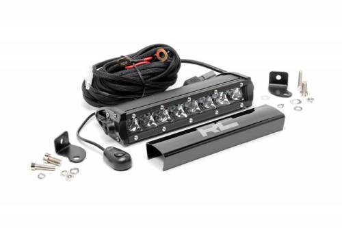 Rough Country - 70718 | 8-inch Cree LED Light Bar (Chrome Series)