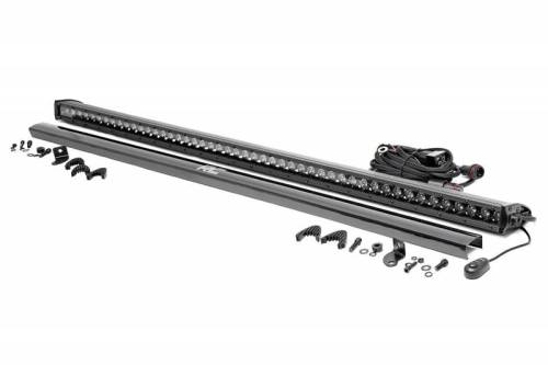Rough Country - 70750BL | 50-inch Straight Cree LED Light Bar - (Single Row | Black Series)