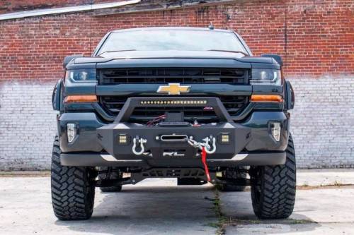 Rough Country - 10761 | EXO Winch Mount System (07-18 Chevrolet Silverado 1500)