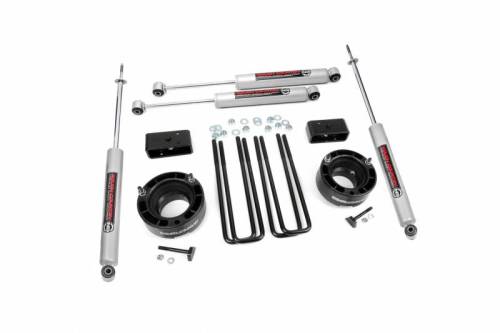 Rough Country - 362.20 | 2.5in Dodge Leveling Lift Kit (94-01 Ram 1500 4WD)
