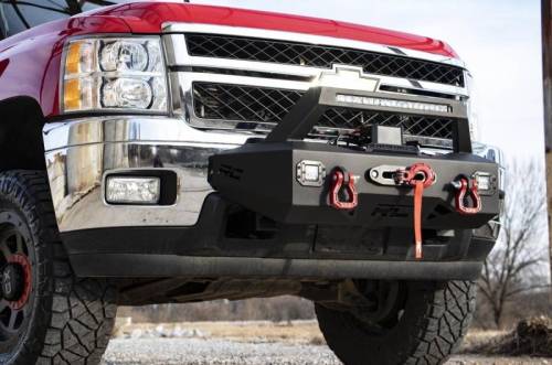 Rough Country - 10764 | EXO Winch Mount System (11-19 Chevrolet Silverado 2500/3500)