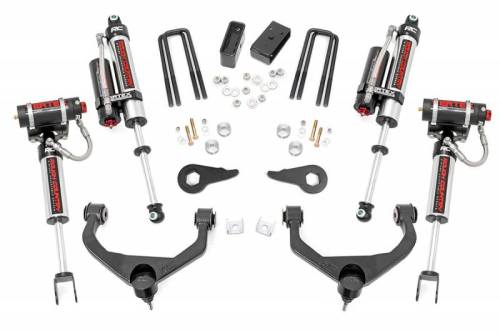 Rough Country - 95950 | 3.5 Inch GM Suspension Lift Kit w/ Vertex Adjustable Shocks