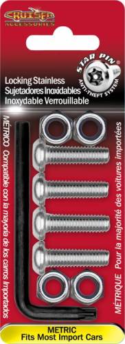 Cruiser Accessories - 81300 | Cruiser Accessories Locking Fasteners, Star Pin Metric - Stainless