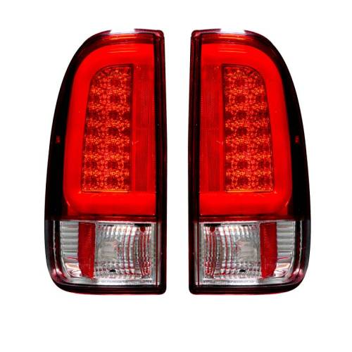 Recon Truck Accessories - 264293RD | OLED Tail Lights – Red Lens