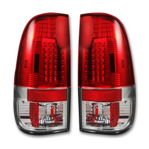 Recon Truck Accessories - 264176RD | LED Tail Lights – Red Lens