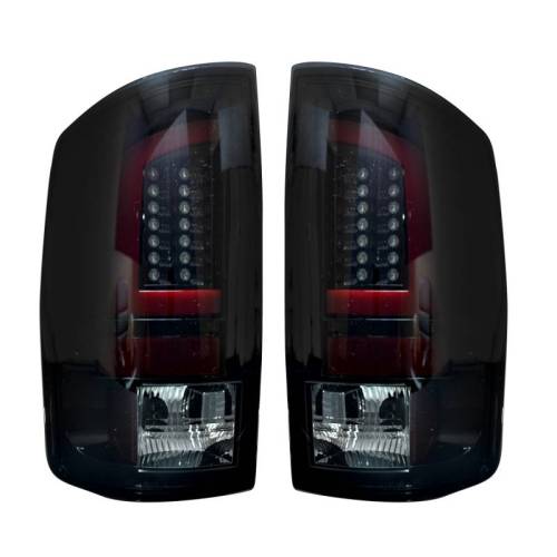 Recon Truck Accessories - 264379BK | OLED Tail Lights – Smoked Lens