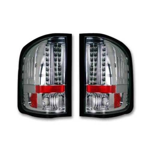 Recon Truck Accessories - 264175CL | LED Tail Lights – Clear Lens