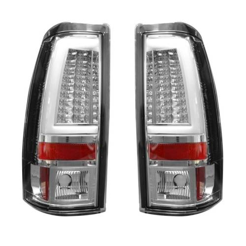 Recon Truck Accessories - 264373CL | OLED Tail Lights – Clear Lens