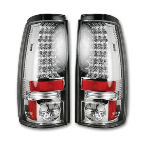 Recon Truck Accessories - 264173CL | LED Tail Lights – Clear Lens