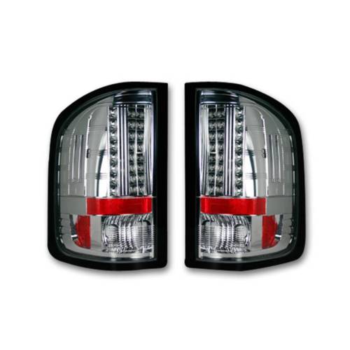 Recon Truck Accessories - 264189CL | LED Tail Lights - Clear Lens