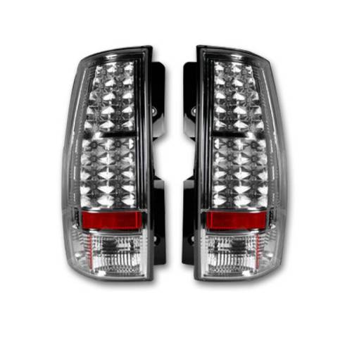 Recon Truck Accessories - 264174CL | LED Tail Lights – Clear Lens