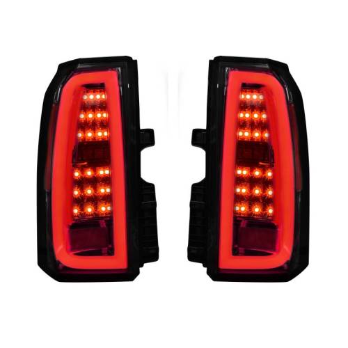 Recon Truck Accessories - 264277BK | OLED Bar-Style LED Tail Lights – Smoked Lens