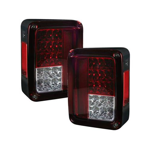 Recon Truck Accessories - 264234RD | LED Taillights – Red Lens