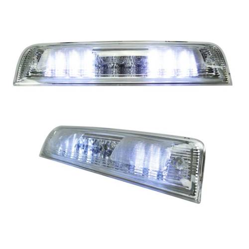 Recon Truck Accessories - 264112CL | Dodge RAM 1500 09-19 & 2500/3500 10-18 3rd Brake Light Kit LED Clear