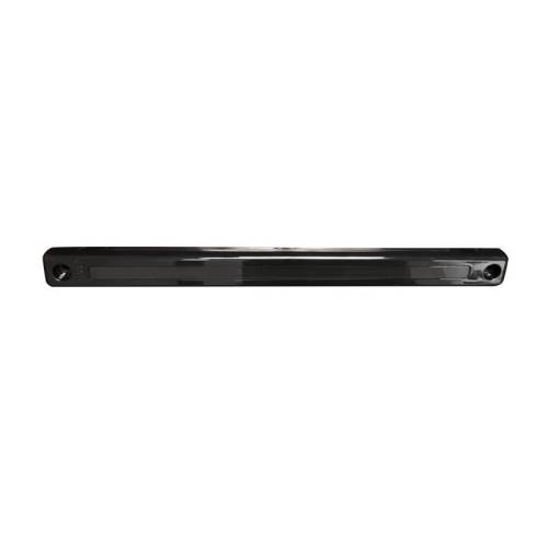 Recon Truck Accessories - 26418FDBK | Mini LED Tailgate Light Bar w Smooth OLED Red Running Lights - Smoked