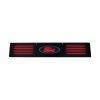 Recon Truck Accessories - 264121RFDBKRD | Front & Rear Illuminated Door Sill | Black Finish - Red Illumination
