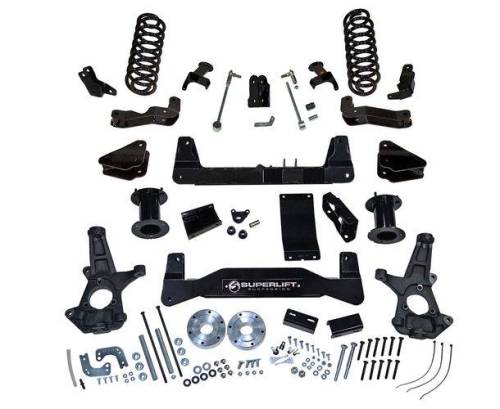 SuperLift - K138 | Superlift 6.5 Inch Suspension Lift Kit (2007-2014 Tahoe, Yukon 4WD | OE Cast Steel Control Arms)