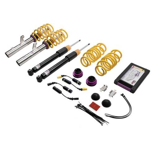 KW Suspension - 1021000T | KW V1 Coilover Kit Bundle (Audi S3 (8V) Quattro, 2.0T, with Magnetic ride)
